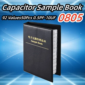 0805 SMD Kondenzator Vzorec Čip Komplet Knjiga 92 Vrednosti 50 Kos 0.5 PF-10UF