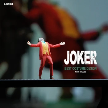 1/64 Ples Joker Miniaturni Model Smolo Lutka DIY Prop Prizor, Dekoracijo Ročno izdelana Slika