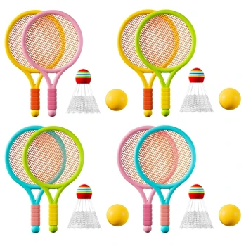 1 Par Otroci Badminton Loparji, Otroški Mini žogice za badminton Žogice Nastavi Vključuje 2 Rackets 1 za Badminton Badminton Dobave