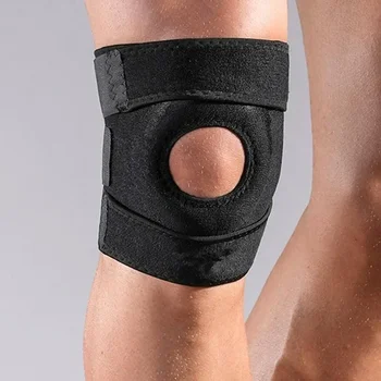 1 Pc Stiskanje Podloge Za Koleno Knee Support Naramnicami Športne Vadbe Zaščitno Opremo Stabilizator Elastična Dihanje Nastavljiv