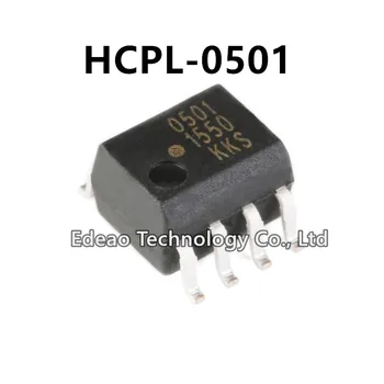 10pcs/veliko NOVIH 501 0501 HCPL0501 HCPL-0501HCPL-0501-500E SOP-8 Single channel high-speed Photocoupler