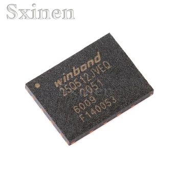 10PCS/VELIKO W25Q512JVEIQ WSON-8 3V 512M-bitni Serijsko Flash spominski Čip