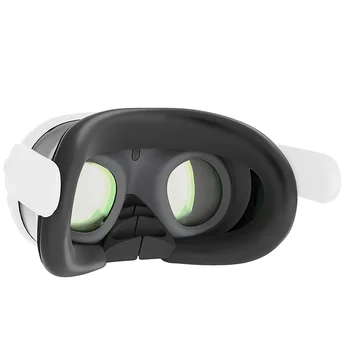 1pc Silikonski Svetlobe Blokiranje Oko Zajema Zamenjavo Oči Masko za Obraz Pad za Oculus/ Meta Quest 3 VR Dodatki