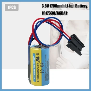 1PCS A6BAT 3,6 V 1700mAh PLC Baterije ER17330V Litij-Li-ion 2/3A Baterije Za CNC Sistem Servo