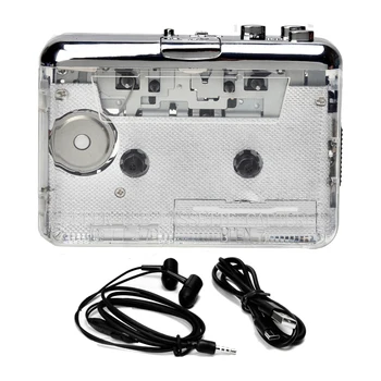 1Set Kaseta USB Zajem Radio Predvajalnik Kaseta Za MP3/CD Tip-C Walkman Zvok Predvajalnik Glasbe Plastike