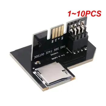1~10PCS TF/SD s servisnim paketom SP2 Adapter Vstavite SDL Kartice TF Card Reader za Gamecube NGC NTSC Zaporedna Vrata 2 Gaming Pripomočki