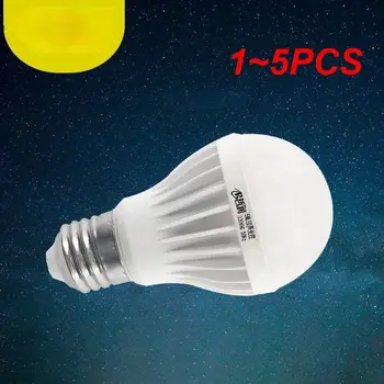1~5PCS Led Glasovni Nadzor Žarnica Inteligentno Telo Senzor Žarnice Glas Controlbulbs Nadzor Svetlobe Bulds Zvočni Nadzor Žarnic