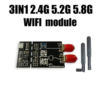 2,4 Ghz 5.2 5.8 Ghz Ghz 3in1 Blok Modul + Antena Za 2,4 G Frekvenca Ščit WIFI Omrežje Bluetooth Audio (zvok Bluetooth RF Moč Ojačevalnika