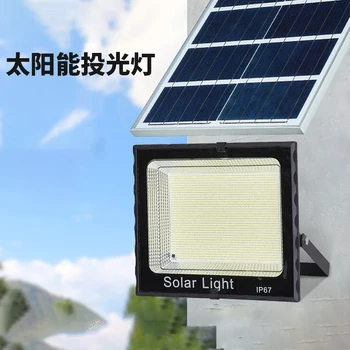 2023 Sončne Poplav Svetlobe 373 LED Solarna Svetilka Reflektorji LED High Power Svetlobo Daljinskega upravljalnika IP67 Nepremočljiva Prostem Ulične Luči