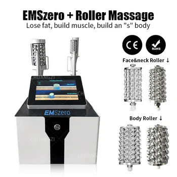 2024 Prenosni EMSZERO Dva-V-Enem Roller Masažo 40K Stiskanje Mikro Vibracije Vakuumske 5D hujšanje, Pralni