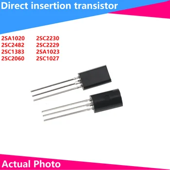 20PCS tranzistor DIP 2SA1012 2SC2482-Y 2SC1383-Y 2SC2060 2SC2230 2SC2229 2SC1023 2SC1027-Y