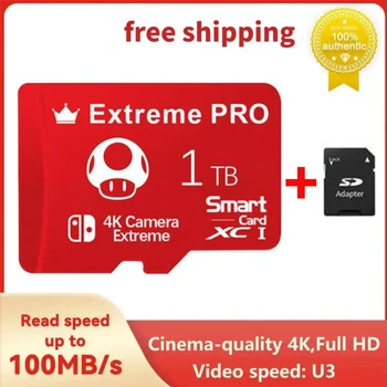 2TB Razred 10 High Speed SD Memory Card 128GB Mikro TF Kartico SD 1TB 512GB nepremočljiva cartao de memoria Za nintendo stikalo