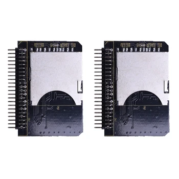 2X 44-Pin Moški IDE Na Kartici SD Adapter