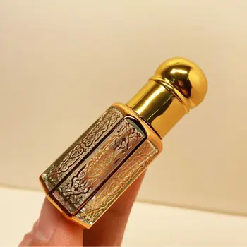 3/6/12ML Prenosni Luksuzni Arabskem Slogu Mini Kapalko Steklenice Povratne Steklenice Prazne Stekleničke Parfuma Stekleničko za Vzorec