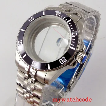 38 mm/40 mm Nepremočljiva NH34 NH35 Watch Primeru Jekla Watch Del za ETA 2824 PT5000 MIYOTA GD SKX Watch Maker 120clicks Ploščo 200 M