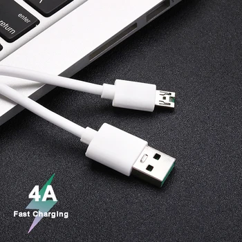 4A Micro USB Kabel Hitro Polnjenje Microusb Podatkovni Kabel Za NASPROTNEGA A37 A15 A12 F1S A31 Xiaomi Redmi 4 Note5 Pro LG Tablet Android Kabel