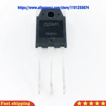 5Pcs CS20N60 CS20N65 20N60 K-3P 20A 600V MOSFET Tranzistor