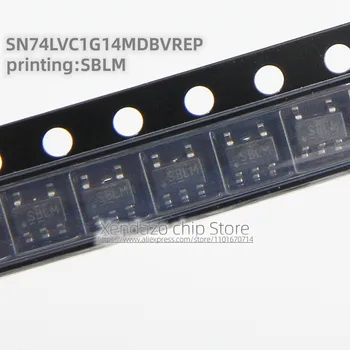 5pcs/veliko SN74LVC1G14MDBVREP Silk sitotisk SBLM SOT-23-5 paket Prvotno pristno Schmitt trigger čip