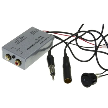 5X Univerzalna Fm Modulator Predvajalnik Mp3 Auto Antenne Kabel Avto Radio Činč Aux Adapter