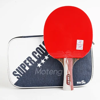 729 Prijateljstvo Super Barve Star 6 Namizni Tenis Lopar Strokovnih Ogljikovih Rezilo Ping Pong Veslo Visoko Elastične Gume z Vrečko