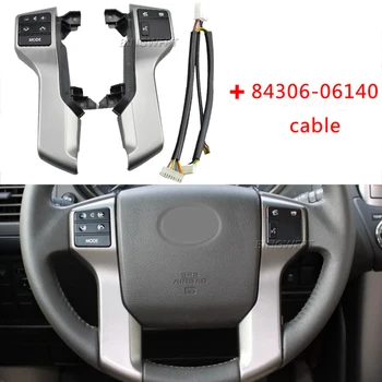 84250-60160 Gumb + Kabel Multifunkcijski Volan Nadzor Stikalo Za Toyota Land Cruiser Prado 150 GRJ150 KDJ150