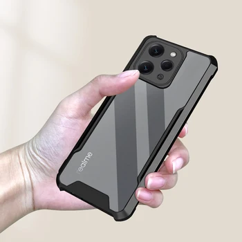 Akril Non-Slip Primeru Telefon Za Xiaomi Redmi A2 A1 plus Pregleden telefon nazaj Dustproof kritje K60 Ultra K40 Pro K50 Telefon lupini