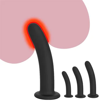 Analni Čep Prostate Massager Vaginalne Stimulator Z Močnimi Bedak Silikonski Vibrator Sex Igrače za Moški in Ženska