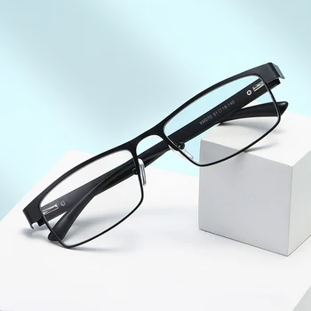 Anti Modra Svetloba Obravnavi Očala Moških Kovinski Pol Okvir Presbyopia Očala Žensk Razred Očala +1.0 +4.0 Proti Utrujenosti Gafas