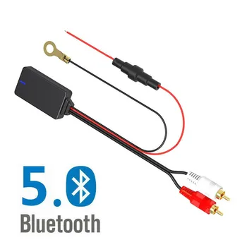 Avto Brezžična tehnologija Bluetooth Sprejemnik Modul Bluetooth 5.0 Glasba Radio Stereo Avdio Kabel Adapter 2RCA Priključek Glasbe AUX Adapter
