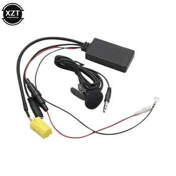 Avto HI-fi Bluetooth Audio Kabel Adapter za Mikrofon MIC AUX V Glasbo za Fiat Alfa Benz, SMART 451 Avto Bluetooth Predvajalnik Glasbe