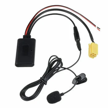 Avto HI-fi bluetooth Audio Kabel Adapter za Mikrofon MIC AUX V Glasbo za Fiat Za Alfa Za Lancia za Benz, SMART 451