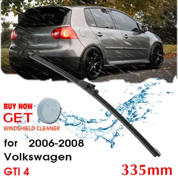 Avtomobilski Brisalec Rezilo Zadaj Nazaj Okno Vetrobranski Brisalci vetrobrana Auto Dodatki Za Volkswagen GTI 4 Hatchback 2006-2008 335 mm