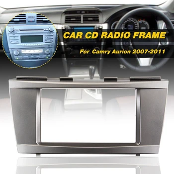 Avtomobilski Stereo Radio DVD Plošča Audio Gori Fascijo Komplet Za Toyota Camry Aurion 2007-2011 DVD Uspela Okvir Dash Kit
