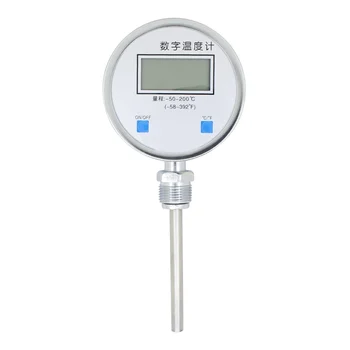 Bimetallic termometer iz Nerjavečega Jekla, termometer, Termometer za merjenje instrument sonda elektronske industrijske termometer