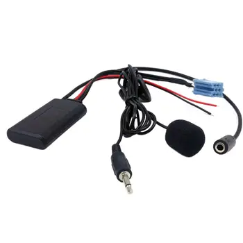 Bluetooth 5.0 AUX Kabel z Mikrofonom za Prostoročno Mikrofon, avtoradio Kabel za Blaupunkt Radio