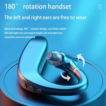Bluetooth Slušalka Za Prostoročno Telefoniranje Bluetooth-Združljivo Brezžično Brezžično Nepremočljiva Poslovnih Voznik Klic Športne Slušalke Nove 2022