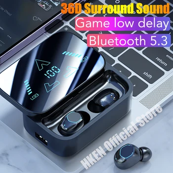 Bluetooth Slušalke, Hi-fi Sound Brezžične Bluetooth Slušalke Zmanjšanje Hrupa Slušalke, Prenosni Čepkov za xiaomi iphone huawei