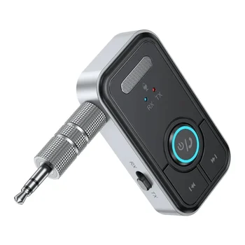 Bluetoothcompatible5.3 Sprejemnik Oddajnik 2 v 1 Brezžični Avdio Adapter AUX Avto za Slušalke Zvočniki Nizke Latence