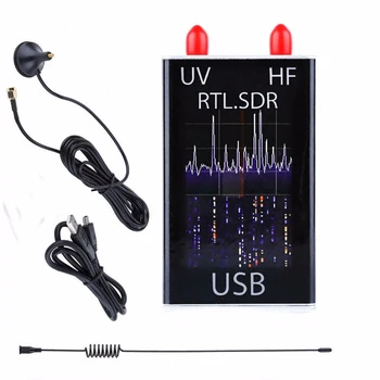 Celotno UV HF RTLSDR USB Sprejemnik Sprejemnik R820T+8232 Digitalni Amaterski Komunikacije Kratkega dosega Mednarodnih programov