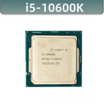 Core I5 10600K 4.1 GHz Šest-Core Dvanajst-Nit CPU Procesor 12M 65W LGA1200 i5-10600K