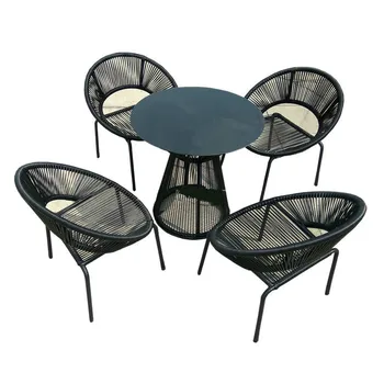 Custom-made prostem mize in stoli za prosti čas kave dvorani stoli vrt rattan stoli, kavč, klubsko mizico, rattan
