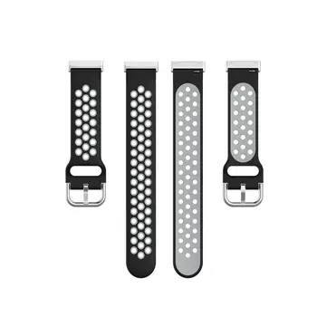 Dvojni Barve Mehki Silikonski Trak Za Fitbit Obratno 3/Občutek Pametno Gledati Zamenjava Watch Band Za Fitbit Občutek Manžeta