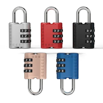 Dvojni Cilinder Ključavnice Multi-color 3 Izbiranje Nadgrajeno Cinkove Zlitine Omarico, Omaro Anti-theft Majhne Password Lock