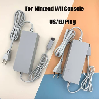 EU NAS AC100-245V, da DC12V 3.7 za izmenični Tok Napajalni Kabel Polnilnik baterij za Nintend Wii Napajalni Kabel za Nintend Wii igralne Konzole