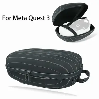 EVA Vrečko za Shranjevanje Za Meta Quest 3 Shockproof Neprepusten za Potovanja torba Slušalka Krmilnik Prenosni Zaščitna torbica