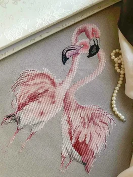 Flamingo Pari 29-36 vezenje kompleti, navzkrižno šiv kompleti,bombaž frabric DIY homefun vezenje Shop2