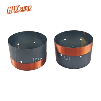 GHXAMP 99.8 mm Bas Glasovno Navitje High-power Črno Aluminijasto 100 Jedro Zvočnik Tuljavo Vzdrževanje Dodatki 800-1000W 2PCS