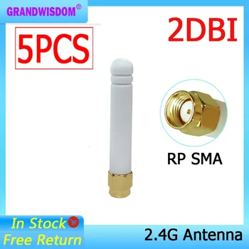 Gws 5pcs 2.4 G kratka Antena 2dbi sma ženski wlan, wifi 2,4 ghz antene is modul usmerjevalnik tp link signal sprejemnik antena Zigbee