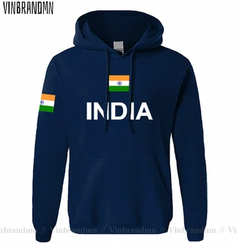 Indija IND Indijski Hoodies Moški Modni Puloverji Bombaž Hoodie Classic Majica Nove Ulične Oblačila Jope Trenirko Narod