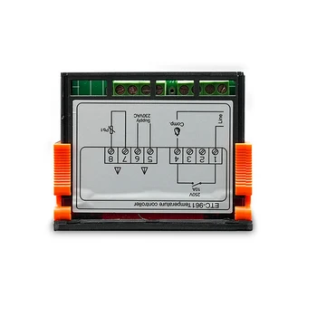 ITD-961 Termostat Temperaturni Regulator Vlažnosti Nadzor Termometer, Higrometer za Hlajenje, Alarm 220V NTC Senzorja